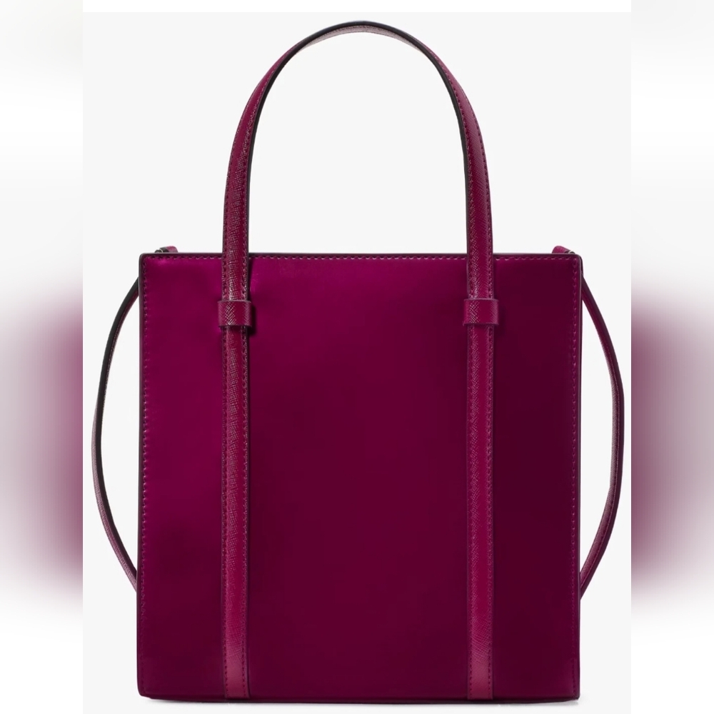 kate spade Patent Leather Tote in Deep Plum - Picture 11 of 12